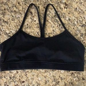 Lululemon Black Sports Bra- Size 10